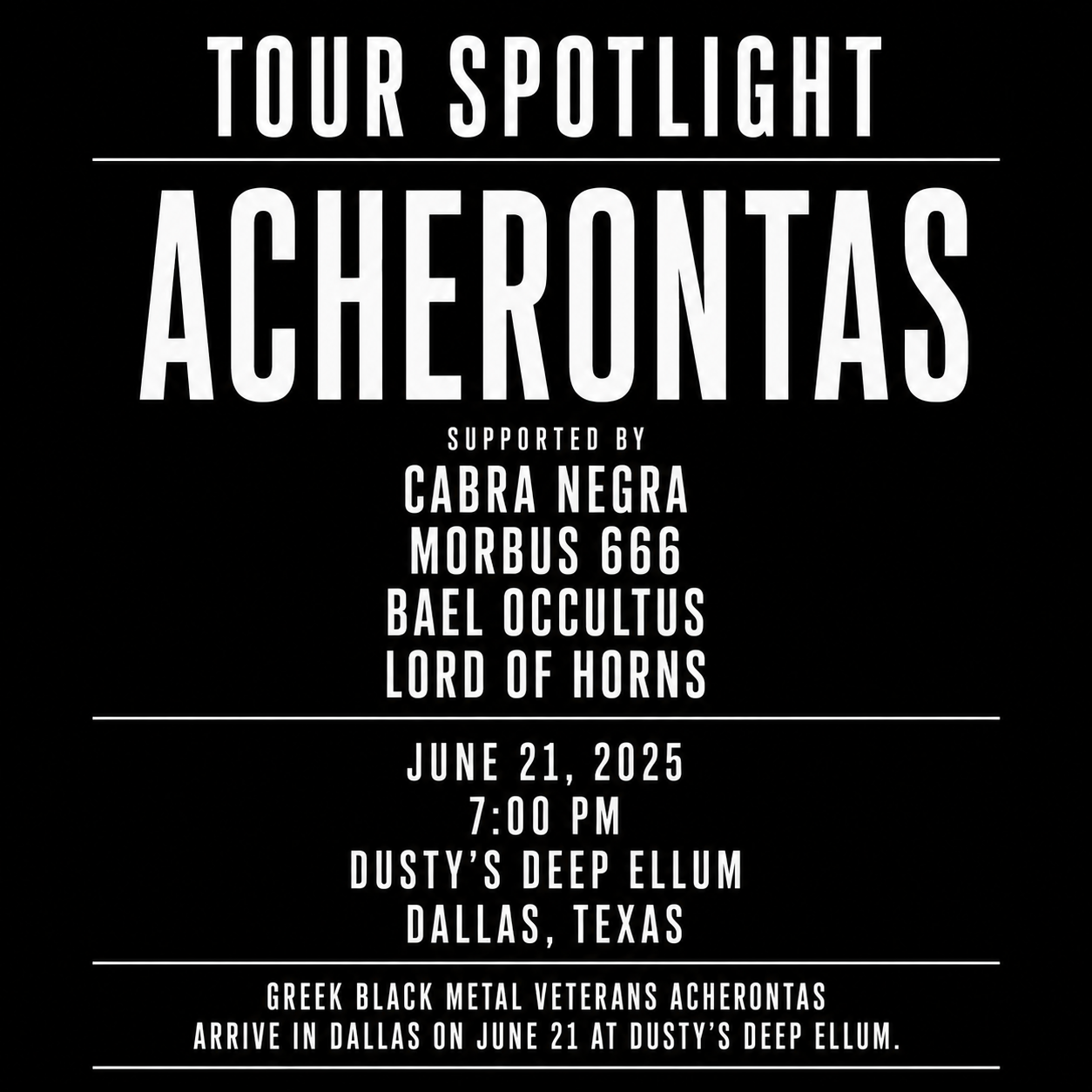 Tour Spotlight