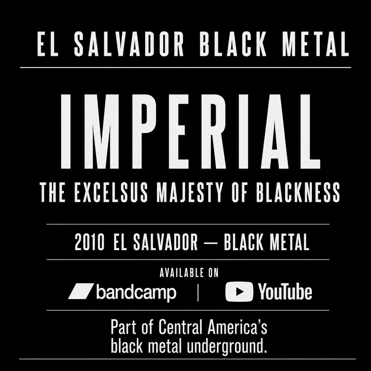 The Excelsus Majesty of Blackness slide