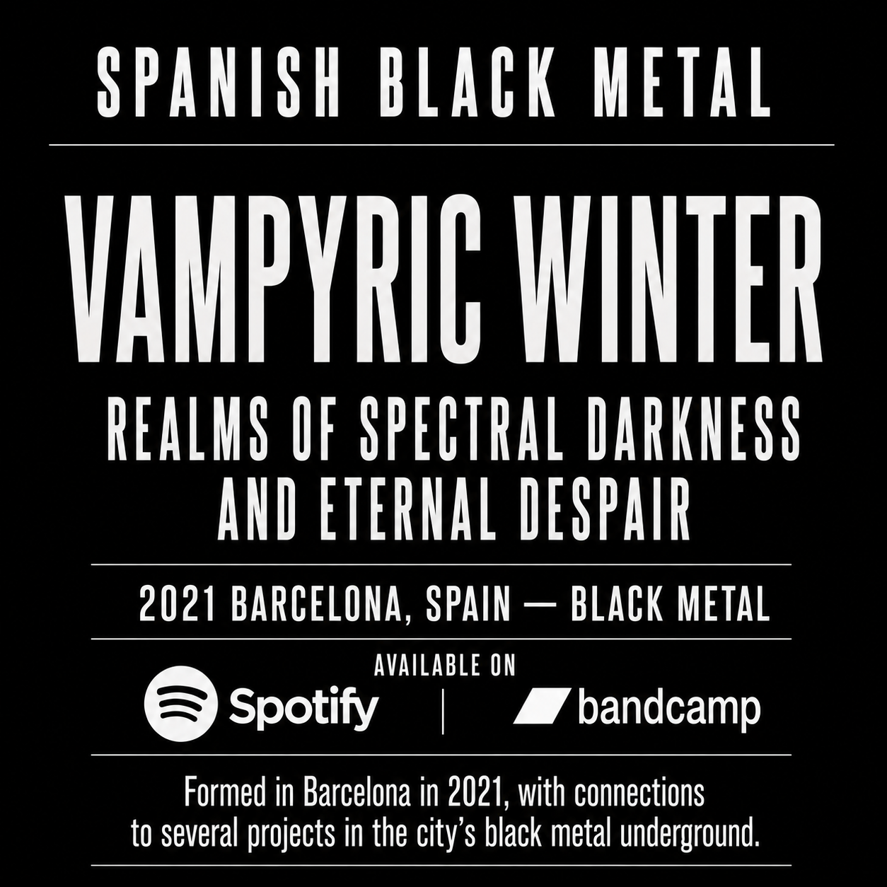 Realms of Spectral Darkness and Eternal Despair slide