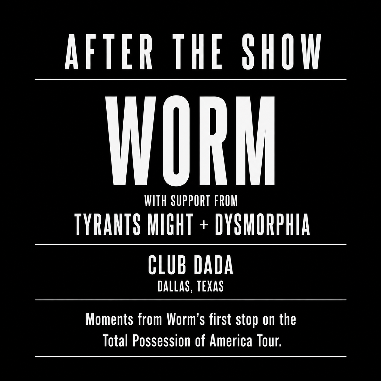 After The Show